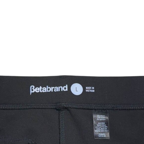 Betabrand Bootcut Pants Black Size Large - Picture 3 of 8